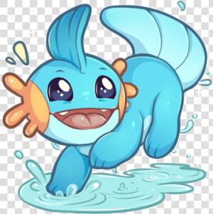 Cute Pokemon Mudkip  HD Png Download