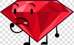 Rails Clipart Transparent   Bfdi Ruby  HD Png Download