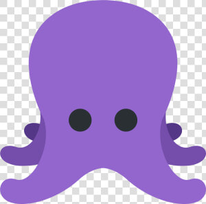 Octopus Purple Octopus Emoji Cute   Discord Octopus Emoji  HD Png Download