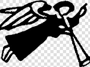 Angels Clipart Horn Clipart   Angel Trumpet Transparent Background  HD Png Download