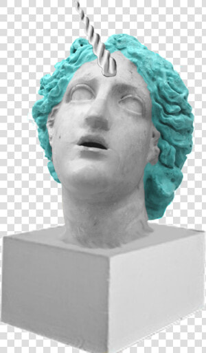 Seapunk Image   Vaporwave Transparent Statue Png  Png Download
