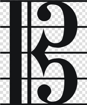 C4 On Tenor Clef  HD Png Download