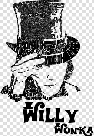 The Willy Wonka Candy Company Logo Poster   Willy Wonka Font  HD Png Download