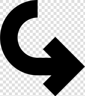Curved Arrow Pointing To Right   Curved Arrow Pointing Transparent  HD Png Download