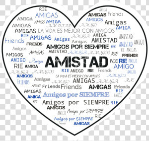Transparent Amistad Png   Amigos Por Siempre Clipart  Png Download