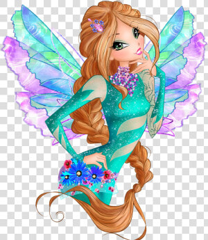 World Of Winx Onyrix Transformation Picture Flora Png   Winx Club Onyrix Flora  Transparent Png
