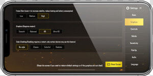 Graphics Settings   Batas Waktu Peladen Habis Pubg Ios  HD Png Download