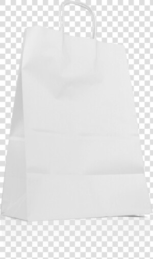 White Twisted Handle Paper Bag   Bag  HD Png Download