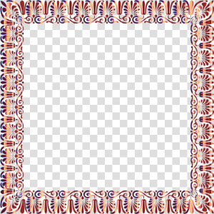 Chromatic Victorian Ornament Expanded 2 Ii No Background   Picture Frame  HD Png Download