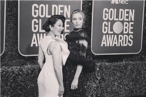 Sandra Oh And Jodie Come   Poster  HD Png Download