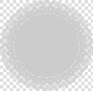 Clip Art At Clker Com Vector   Doily  HD Png Download