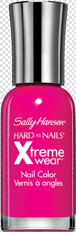 Nail Polish Bottle Png   Sally Hansen Hard As Nails Xtreme Wear Pink Punk  Transparent Png