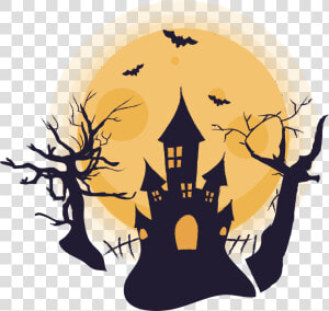 Halloween Graphic Design Art Graphics   Halloween  HD Png Download