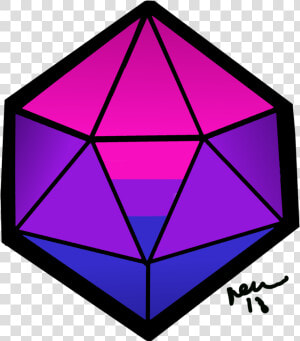 Bi Pride D20 Stickers  Etc Clipart   Png Download  Transparent Png