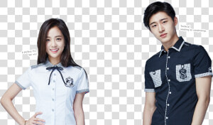 Han Seung Yeon And Jisoo  HD Png Download