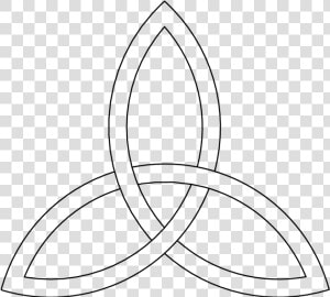 How To Draw A Simple Trinity Celtic Knot In Steps Level   Sketch  HD Png Download