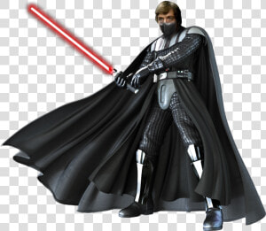 Luke Skywalker Lord Concept   Darth Vader Png  Transparent Png