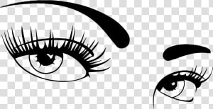 Pair Of Eyes   Png Download   Woman Eyes Clipart  Transparent Png