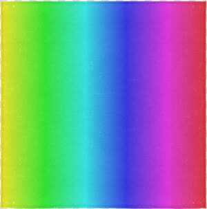 Crayon Box Ombre Rainbow Square Coaster   Plastic  HD Png Download