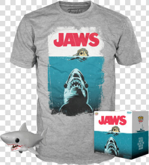 Jaws Funko Pop Shirt  HD Png Download