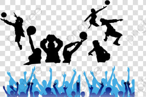 Physical Education Work Out   Basketball And Volleyball Background  HD Png Download