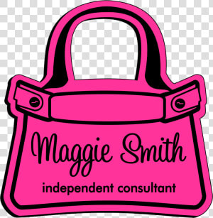 Purse Shaped Name Badge   Thirty One Transparent Bag  HD Png Download
