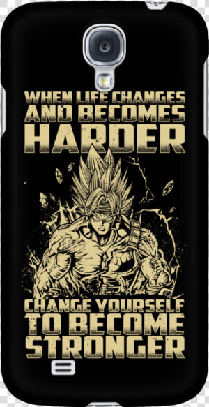 Super Saiyan Bardock Become Stronger Android Phone   Rick And Morty Android Case  HD Png Download