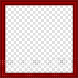 Red Border Frame Transparent   Red Square Border Transparent  HD Png Download