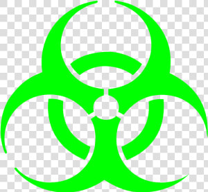 Biological Hazard Clip Art Portable Network Graphics   Green Biohazard Symbol Transparent  HD Png Download