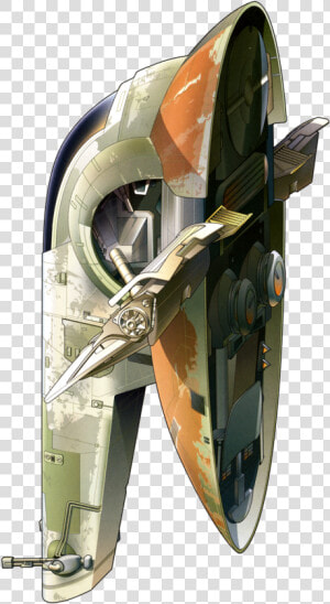 Boba Fett Ship Png  Transparent Png