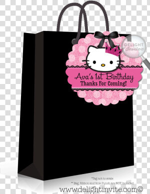 Hello Kitty Party Favor   Barbie Thank You Tags  HD Png Download