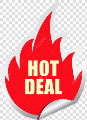 Hot Deal Label   Hot Deal  HD Png Download