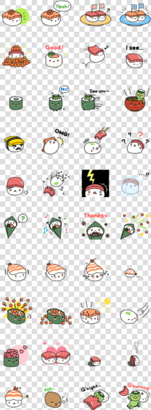 Telegram Sushi Stickers  HD Png Download
