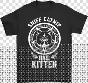 Sniff Catnip Hail Kitten Number Of The Cats 666 Shirts   Koninklijke Nederlandse Baseball En Softball Bond  HD Png Download