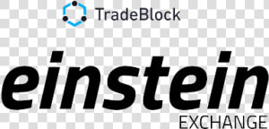 Tradeblock Partners With Einstein Exchange To Manage  HD Png Download