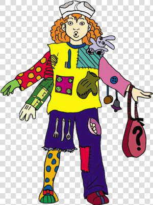 Mismatched Clothing Clipart   Wacky Wednesday Clipart  HD Png Download