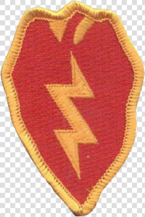 25th Infantry Division Shoulder Patch Full Color   Emblem  HD Png Download