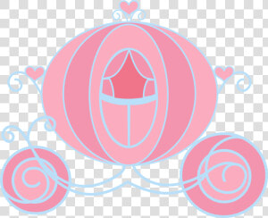 Cinderella Clipart Stagecoach   Pink Carriage Clip Art  HD Png Download