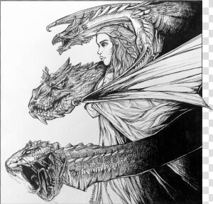 Smaug Ink Art  HD Png Download