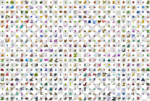 Pokemon Go Full Pokedex  HD Png Download