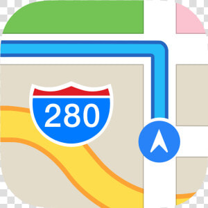 Maps Icon Png Image   Apple Maps  Transparent Png