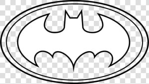 Stock Drawing Outline   Batman Logo Outline  HD Png Download