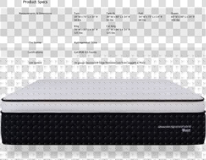 Customers And Reviewers Alike Rate This Bed As The   Mattress  HD Png Download