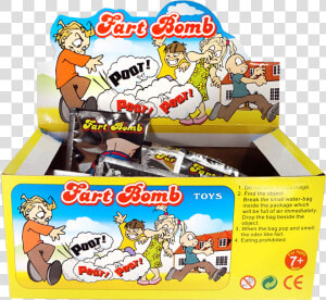 Display Box Of 100 Fart Bombs   Fart Bomb Bag  HD Png Download
