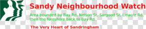 Sandy neighbourhoodwatch   Calligraphy  HD Png Download
