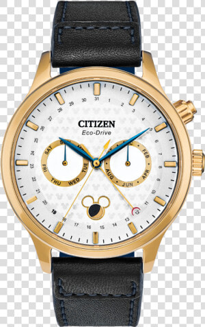Mickey Mouse Main View   Leather Police Watches For Men  HD Png Download