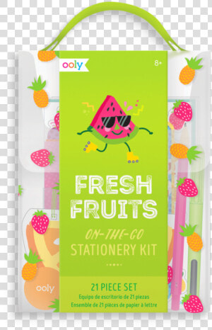 Fresh Fruits 16 Piece Stationary Kit   Illustration  HD Png Download