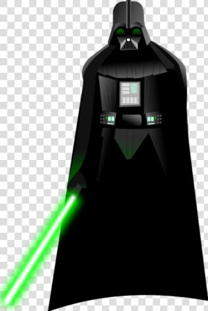 Vector Clip Art   Dark Vador Vector Silhouette  HD Png Download