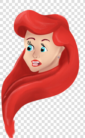 Ariel For Mermay   Cartoon  HD Png Download