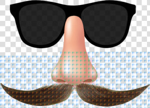 Mustache And Glasses Transparent Background   Fake Glasses And Mustache Png  Png Download